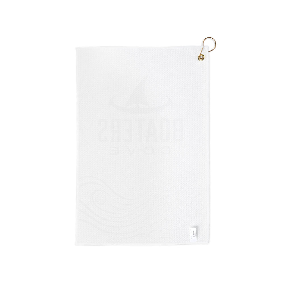 Boaters Cove Golf Towel – Nautical Golf Club Towel with Sailboat Logo